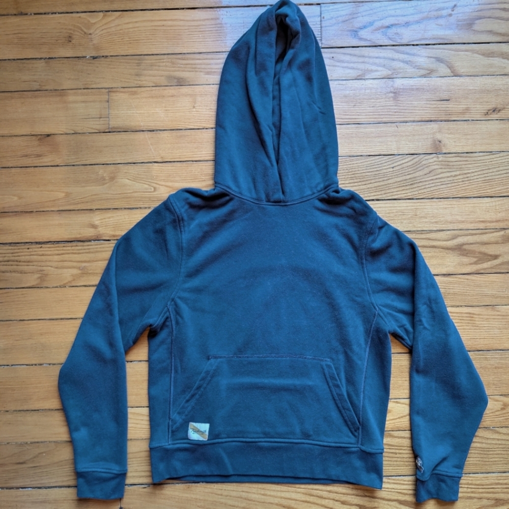 Navy Blue Tracksmith Hoodie